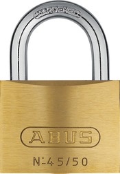 Vorhangschloss Messing 45/50 vs. Lock-Tag